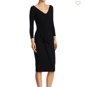 Chiara Boni La Petite Robe Sheath Side Bow Dress